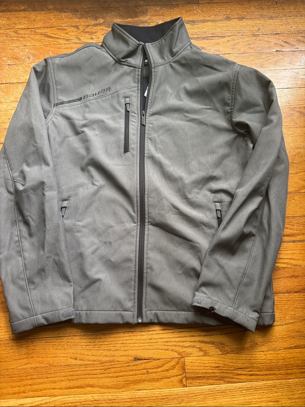 Bauer Men's Gray Lightweight Softshell Jacket
